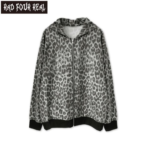 メンズ　ジップパーカ（RAD FOUR REAL）