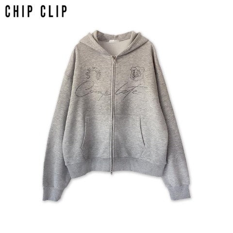 メンズ　ジップパーカ（CHIP CLIP×Mizuki）
