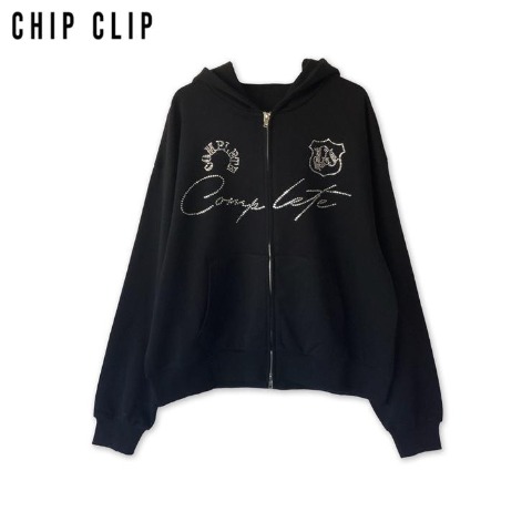 メンズ　ジップパーカ（CHIP CLIP×Mizuki）