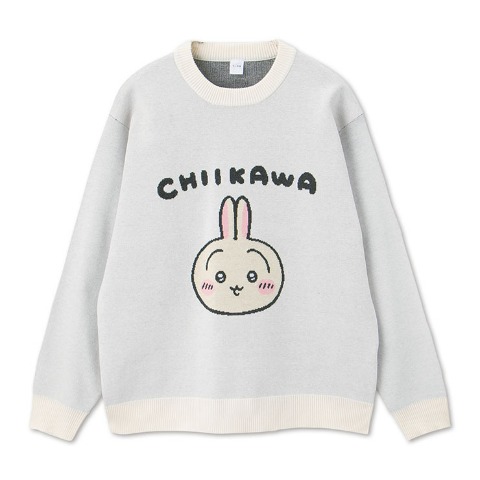 メンズ　ニットプルオーバー（ちいかわ）