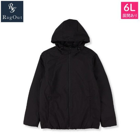 メンズ　温度調節機能付き中綿ジャケット（RagOut）