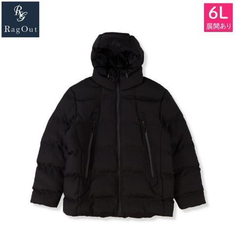 メンズ【3L～6L】　ウールテック中綿ジャケット（RagOut）