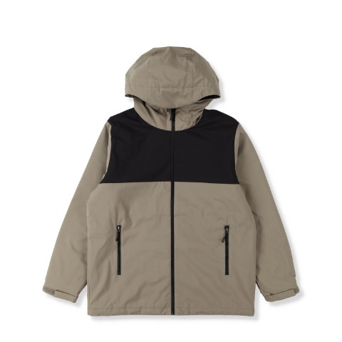 メンズ【3L～5L】　温度調節機能付き切替中綿パーカ（Denifits）