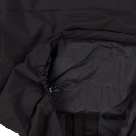 メンズ【3L～5L】　温度調節機能付き切替中綿パーカ（Denifits）