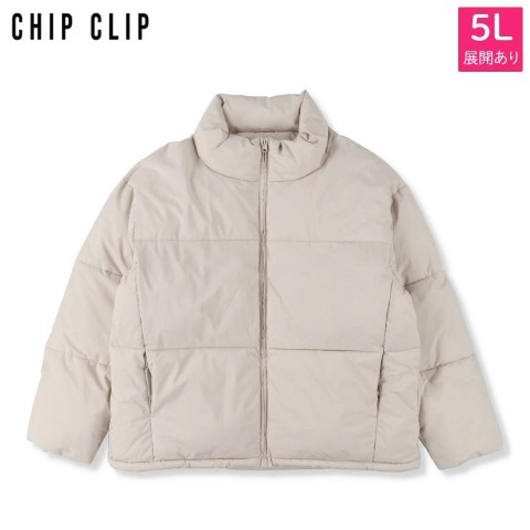 メンズ【3L～5L】　ソロナ中綿ボリュームジャケット（CHIP CLIP）