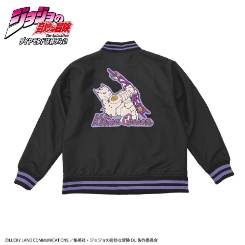 メンズ　スタジャン「キラークイーン」(アニメ『ジョジョの奇妙な冒険 ダイヤモンドは砕けない』)