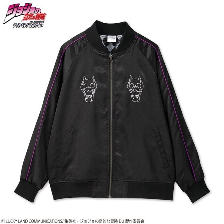 ジョジョ リゾット Avail スカジャン L メンズ スカジャン（アニメ『ジョジョの奇妙な冒険 ダイヤモンドは砕け