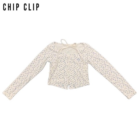 レディース　前リボンプルオーバー（CHIP CLIP）