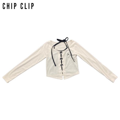 レディース　前リボンプルオーバー（CHIP CLIP）