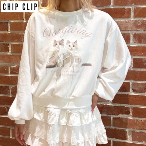 レディース　プルオーバー（CHIP CLIP・TikTok）