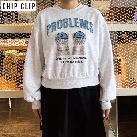 レディース　プルオーバー（CHIP CLIP・TikTok）