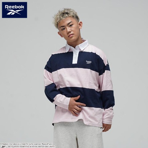 レディース　ラガーシャツ（Reebok）