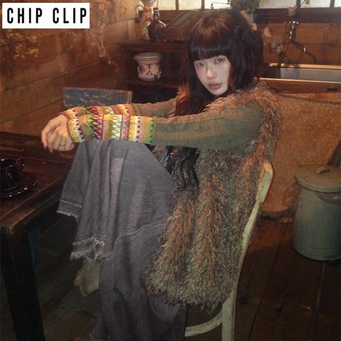 レディース　プルオーバー（CHIP CLIP×はる）