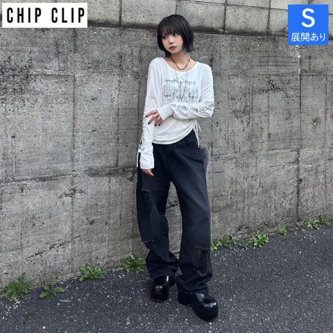 レディース　プルオーバー（CHIP CLIP×まひろ）