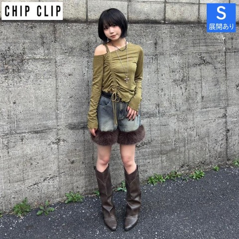 レディース　プルオーバー（CHIP CLIP×まひろ）