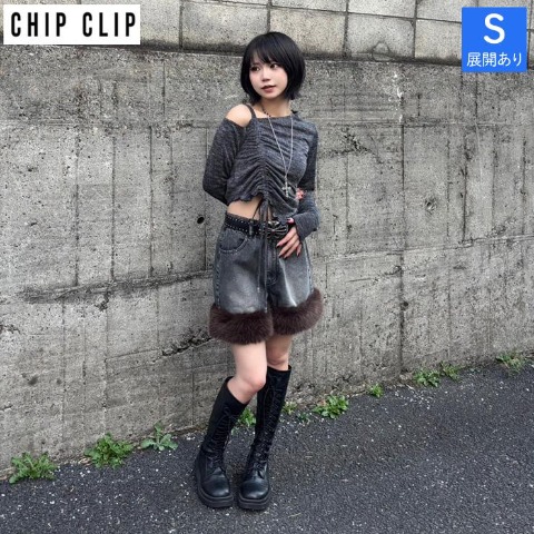レディース　プルオーバー（CHIP CLIP×まひろ）