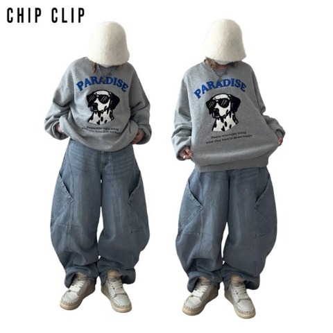 レディース　アニマルプルオーバー（miyu×CHIP CLIP）