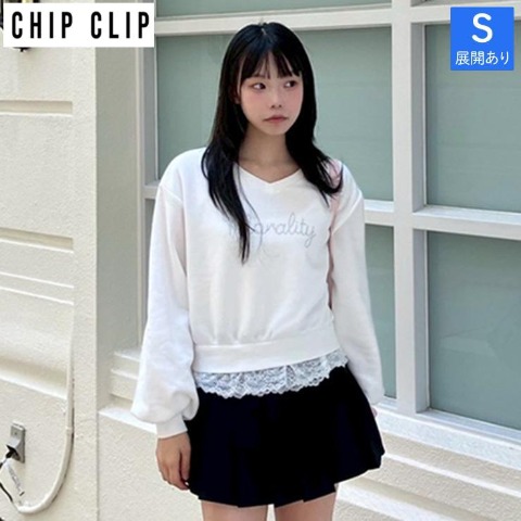 レディース　プルオーバー（CHIP CLIP・TikTok）