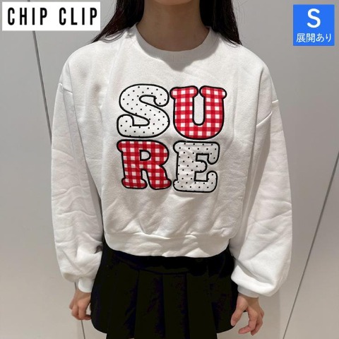 レディース　プルオーバー（CHIP CLIP・TikTok）