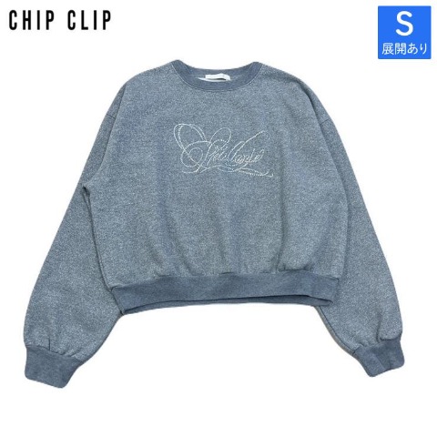 レディース【S～L】　ロゴプルオーバー（CHIP CLIP）