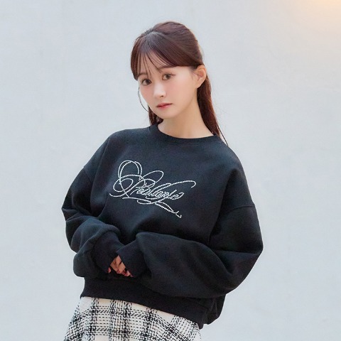 レディース【S～L】　ロゴプルオーバー（CHIP CLIP）