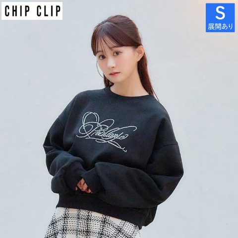 レディース【S～L】　ロゴプルオーバー（CHIP CLIP）
