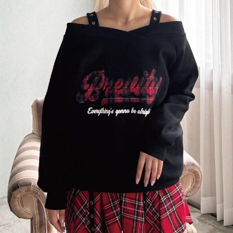 レディース　プルオーバー（CHIP CLIP・Tik Tok）