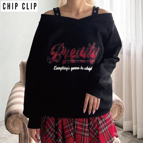 レディース　プルオーバー（CHIP CLIP・Tik Tok）
