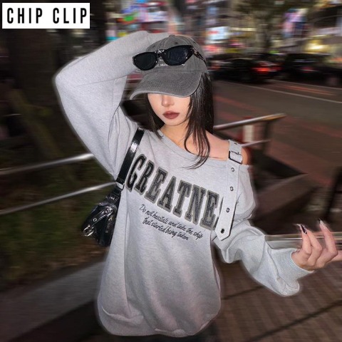 レディース　ワンショルプルオーバー（CHIP CLIP）