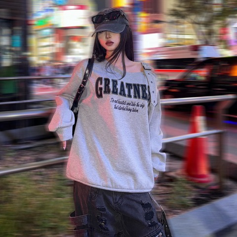 レディース　ワンショルプルオーバー（CHIP CLIP）