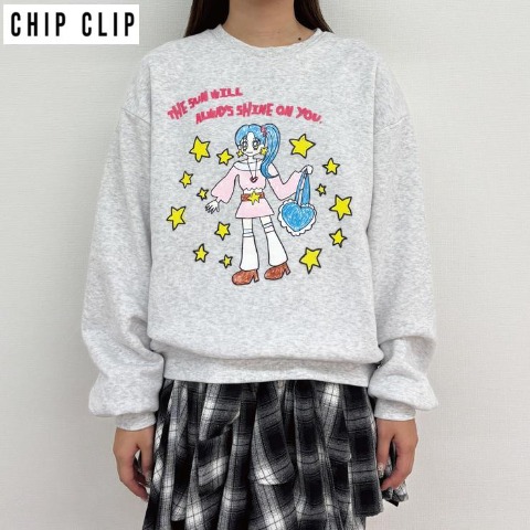 レディース　プルオーバー（CHIP CLIP・TikTok）