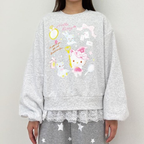 レディース　プルオーバー（ハローキティ×CHIP CLIP・TikTok）