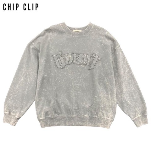 レディース　ピグメントプルオーバー（CHIP CLIP）