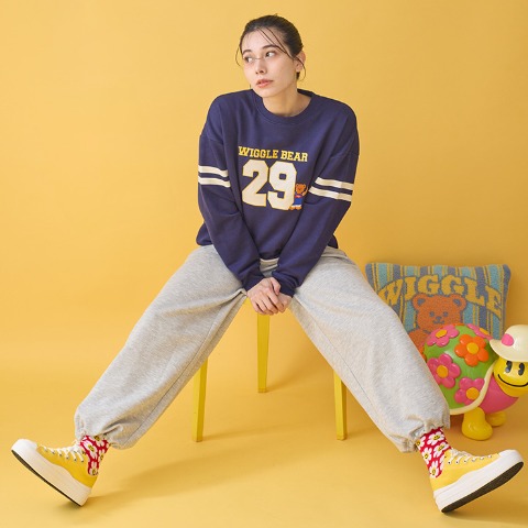 レディース　ナンバリングプルオーバー（wiggle wiggle）