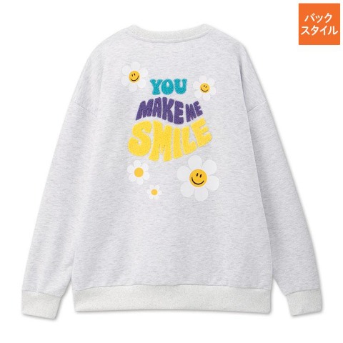 レディース　バックロゴプルオーバー（wiggle wiggle）