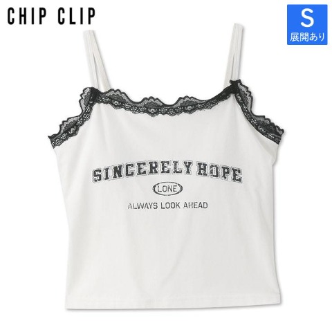 レディース【S～L】　キャミソール（CHIP CLIP）