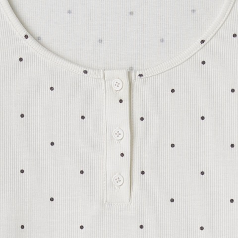 レディース　ヘンリーネックプルオーバー（CHIP CLIP）