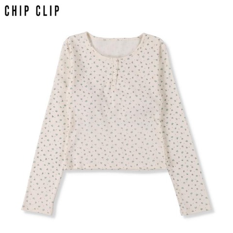 レディース　ヘンリープルオーバー（CHIP CLIP）