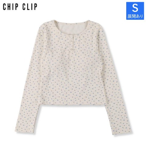 レディース　ヘンリープルオーバー（CHIP CLIP）