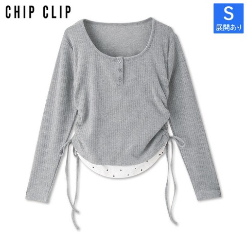 レディース【S～L】　プルオーバー（CHIP CLIP）