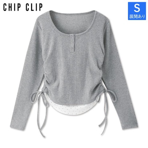 レディース【S～L】　プルオーバー（CHIP CLIP）