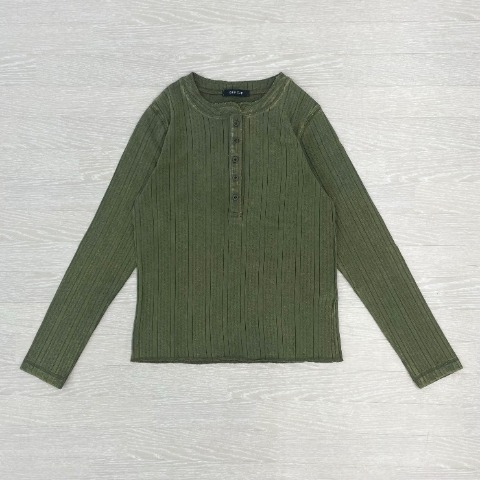 レディース　ヘンリーネックプルオーバー（CHIP CLIP×はる）