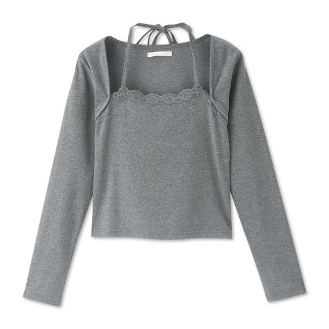 レディース　ホルターネックプルオーバー（CHIP CLIP）