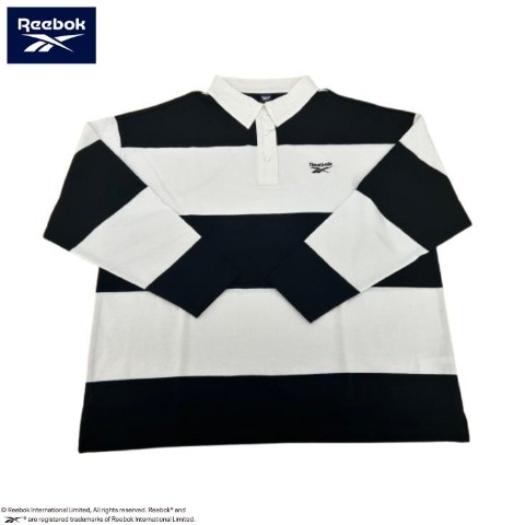 レディース　ボーダーラガーシャツ（Reebok）