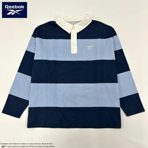 レディース　ボーダーラガーシャツ（Reebok）