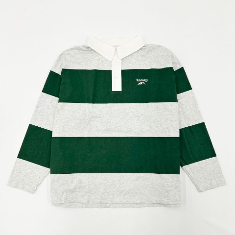 レディース　ボーダーラガーシャツ（Reebok）