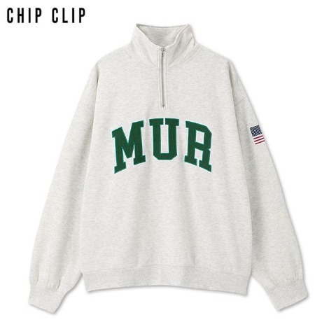 レディース　カレッジロゴプルオーバー（CHIP CLIP）