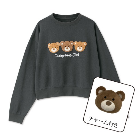 レディース　チャーム付プルオーバー（CHIP CLIP）