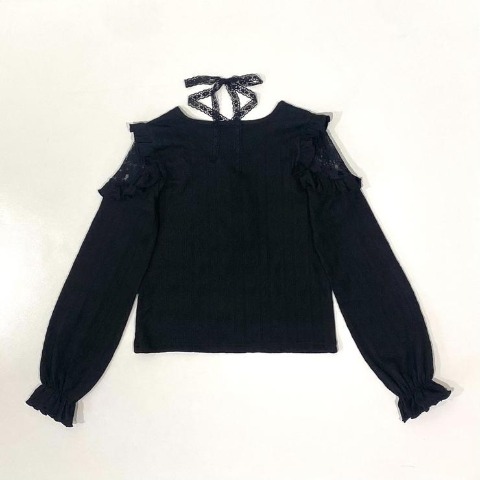 レディース【S～LL】　肩開きプルオーバー（天姫ここね×majoretty）