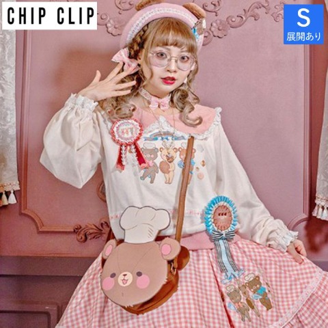 レディース【S～L】　プルオーバー（CHIP CLIP×五月アイ）